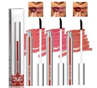 3PCS Peel Off Lip Liner Stain Set, Long Lasting Lip Stain Peel Off, Waterproof Matte Lip Liner Peel Off, Highly Pigmented Lip Tint, Easy Application Lip Stain Peel Off Tattoo Lips All Day Wear