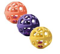3PCS pet Bell Ball Toy,Suitable for Dogs, Cats, and Other Animals. Safe and Durable, bite-Resistant Design, Interactive Toy, Promotes Activity, an Essential Daily Plaything for Pets