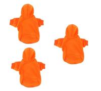 3pcs Pet Clothes Coats Vest Coat Dreses Warm Hoodies Warm Costume for Dog Thermal Clothing Roleplay Costume Dog Autumn W