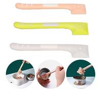 3Pcs Pet Food Can Spoon, Long Handle Dog Cat Can Spoons Universal Silicone Pet Food Mixing Spoons Food Canned Scoop Dog Food Spoon Cats Feeding Can Spoon for Dogs and Cats