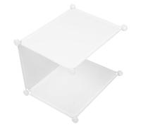 3pcs PET Urine Pad Cover with Urine Splash Guard for Home Use | White Metal and Resin Build, Smooth Surface, Easy Cleaning, Stable Fit for Dog Toilet Trays and Cat Enclosures