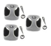 3pcs Pet Vest Harness Grey Belt Bunny Leash Puppy Leash Cat Harness Pet Harness Small Dog Retractable Leash Puppy Carrie