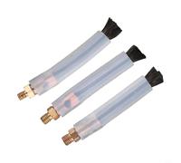 3pcs Pickling Brush for TIG MIG Welding - Carbon Fiber Acid Scrub Cleaning Brush Compatible with for Wig MAG Stainless Steel AISI 304 316 M6 M8 M10