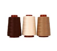 3pcs Pieces 800 Meters Small Tower 402 High-speed Sewing Machine Special Thread - Polyester Denim(C)