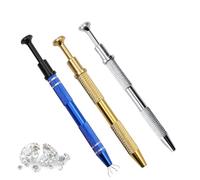 3pcs Piercing Ball Grabber - 12cm Piercing Ball Screw Tool with 4 Claws Piercing Pliers,Mini Grabber Pen Stainless Steel 4 Prongs Tool,for Jewelry Craft,Pickup Jewelry Craft Small Parts Tiny Objects