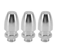 3Pcs Pig Drug Nasal Sprayer, Stainless Steel Nose Dropper for Pigs, Fine Mist Nasal Sprinkler Compatible with Continuous Syringes, Durable Livestock Medication Tool for Piglets