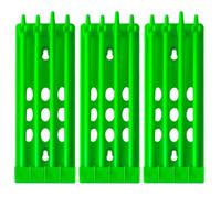3Pcs Pigeon Supplies Plastic Pigeons Leg Rings Holder Chicken Leg Bands Rack Frame 7.8x2.7" Foot Ring Place Organizer Chicken Leg Bands Bird Supplies