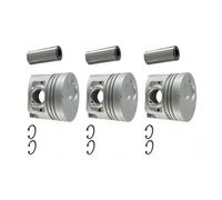 3Pcs Piston Kit Compatible with Isuzu Engine 3LD1
