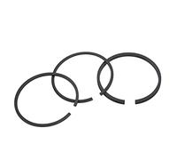 3Pcs Piston Ring Kit, Pneumatic Drive Piston Ring, Air Compressor Cylinder Sealing Tool Replacement with Standard Inner and Outer Diameter Size, Good Air Tightness Performance