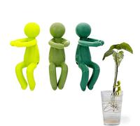 3PCS Plant Propagation Buddy - Indoor Plant Propagation Station Cuttings Holder Figures - Sprout Stem Supports for Plant Propagators - Plant Support Accessories for Gardeners & Plant Lovers