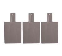 3Pcs Plastic Folding Chopping Board, 38x21.5cm Non-Slip Foldable Cutting Board for Kitchen, Picnic, Cutting Fruits, Vegetables, Meat (Grey)
