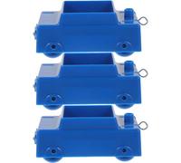 3pcs Plastic Mechanics Trolley Inclined Car for School Physics
