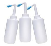 3pcs Plastic Nose Cleaner 300ml Irrigation Bottle White
