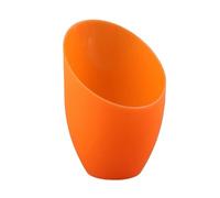 3Pcs Plastic Simple Home Lampshades Chic Light Accessories Slanting Horseshoe Shade Cover for Ceiling Lights, Lamp Shades(Orange-42mm)