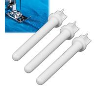 3PCS Plastic Spool Pin Cap, Universal Sewing Machine Auxiliary Spool Pin Replacement, Thread Spool Holder Fit for Most Household Sewing Machines