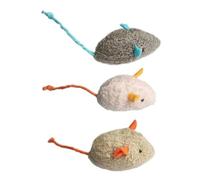 3pcs Plush Mouse Mouse Toys Interactive Kitten Toy Bite Resistance Nip Toys Toys S2f0 For Indoor S Mice Fur Toy