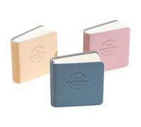 3Pcs Pocket Watercolour Sketchbook Set - Mini Travel Sketch Pad，Journal Notebook with 96 Pages Each, 2x2 Inch Pocket-Sized Notebook for Watercolour Painting & Art Creation (A)