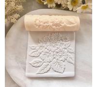 3Pcs Polymer Clay Texture Roller Work with Polymer Clay Cutters for DIY Earrings Jewelry Making Craft Supplies (GZ042)