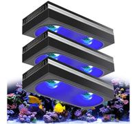 3PCS PopBloom RL180 WiFi Led Aquarium Light 180W, APP Smart Control Marine Tank Lighting Full Spectrum for Saltwater SPS/LPS Coral Fish Tanks