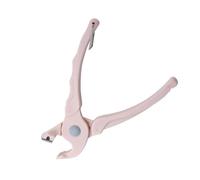 3pcs Portable Anti-Slip Anti-Scald Clip Plastic Multi-Function Bowl Heat-Resistant Plate Gripper Household for Kitchen(Pink)