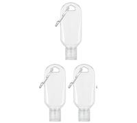 3Pcs Portable Hot Sauce Keychain Bottles - Mini Ketchup Containers for On-The-Go - Refillable Travel Size Hot Sauce Keychain, 2oz/50ml Bottles,Sauces, Gravies and Marinades,Hot Sauce,Pantry Staples