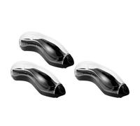 3pcs Portable Swim Goggle Case Plastic Black Storage Box for Eyewear