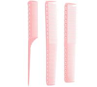 3pcs portátil Peindressing Styling Conjunto de penteados eficientes Ferramentas domésticas para o Hall House (Pink)