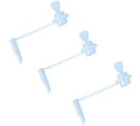 3Pcs Potato Chipper Chip Cutter, Vegetable Spiralizer Tornado Fry Maker Manual Spiral Vegetable Slicer Tool Kitchen Accessories Tools for Slicing of Cucumbers Potatoes Fruit (Blue)