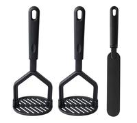 3Pcs Potato Mashers, Mash Potato Masher for Creamy Potatoes, Stainless Steel Potato Mashers with Ergonomic Handle, Durable Kitchen Utensil for Smooth Mashed Potatoes