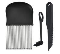 3PCS Potato Spiral Cutter, Spiral Cutter, Vegetable Spiralizer Set for Healthy Snacks and Meal Prep, Easy-to-Use for Kitchen Tools, Potatoes, Cucumbers, Fruits and Carrots