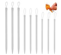 3pcs Practical Nylon Thread Yarn Needles Set, Versatile Nylon Thread Rope Threader and Wool Needles with Loops for Crochet, Compact Yarn Sewing Needle Kit with Large-Eyed Yarn Needles (3) (9)