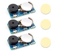 3Pcs Prank Device, Cricket Noise Maker Prank Devices, Hidden Noise Maker with 16 Random Sounds, Compact Annoying Noise Maker for Pranks for Adults at Home Office or Party Use