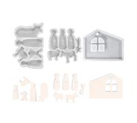 3pcs Prayer Shaped Silicone for Crafting Scented