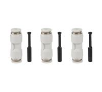 3PCS Printer PTFE Pneumatic Fitting Tube Connector 1.75mm Filament Extra Lab Quick Connector for X1C X1E P1P P1S PTFE Feed Tube Connector