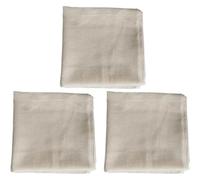 3pcs Professional Cheesecloth Reusable Filter Cloth White Cotton | Juice Cloth Strainer, Multi-function Cheese Cloth, Convenient Yogurt Cloth, Cheese Accessory for Home Use