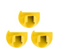 3Pcs Professional Quilting Ruler Set Sewing Templates Finger Patchwork Stitching Aid For Fabric Measurement Ergonomic Hand Stitching Assistant