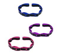 3Pcs Professional Resistance Band with 8 Rings for Workout Exercise Back Shoulder Arm Leg Stretching Strength Training Resistance Bands Anti Slip