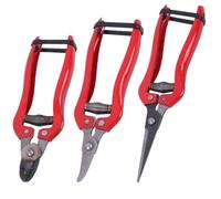3Pcs Pruning Shears, Professional Gardening Shears with Portable Latch, Labor-Saving Sturdy Plant for Planting, Harvesting, Floral, GreenhousePruning