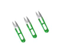 3Pcs Pruning Shears Sharp Scissors Gardening Plant Scissor Branch Pruner Trimmer Tool Sewing Clothes Thread Cutting Cutters(A-16 3pcs)