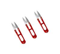 3Pcs Pruning Shears Sharp Scissors Gardening Plant Scissor Branch Pruner Trimmer Tool Sewing Clothes Thread Cutting Cutters(A-13 3pcs)