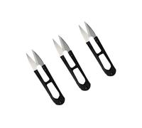 3Pcs Pruning Shears Sharp Scissors Gardening Plant Scissor Branch Pruner Trimmer Tool Sewing Clothes Thread Cutting Cutters(A-15 3pcs)