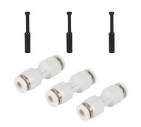 3Pcs PTFE Pneumatic Fitting Tube Connector Quick 1.75mmm Filament Extruder for Lab P1P P1S X1C X1E PTFE Feed Tube