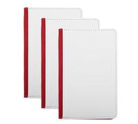 3pcs Pu Leather Passport Holder for Travel Document Storage Organizer