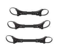 3Pcs Pushchair Bracket Twin Stroller Connectors,Baby Cart Pushchair Connectors,Turns Two Single Strollers Into A Double Stroller for Most Baby Prams