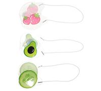 3pcs Pvc Cooling Eye Masks for Kids Light Blocking Eye Patches