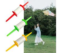3PCS Quick Winding 150M Kites String Reel AntiTangle Design Spool With Strength For Coastal Adventures Spool