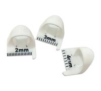 3Pcs Quilting Ruler Finger Patchwork Stitching Aid Sewing Measuring Tool Quilting Finger Ruler For Stitching 2mm 3mm 4mm Sewing Set