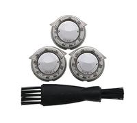3pcs Razor Blade HQ6 Replacement Blade Shaver Heads，Compatible For Philips，HQ662 HQ663 HQ664 HQ665 HQ686 HQ7830 HQ6888 HQ7850 HQ7825 HQ642