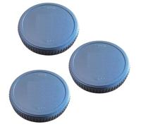 3pcs Rear Lens Cap Cover Compatible with Olympus Micro Four Thirds Lens and Compatible with Panasonic M4/3 Lens