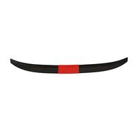 3Pcs Rear Trunk Lid Wing Spoiler, Glossy Black ABS Trunk Wing Spoiler, Adjustable Downforce Spoiler for Accord, A4 A6, Seat